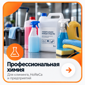 Средства для уборки профессиональной кухни