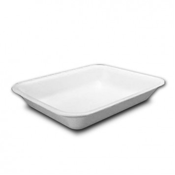 Подложка ВПС G4 1 деление, 250х175х35 мм белая (150 штук в упаковке)