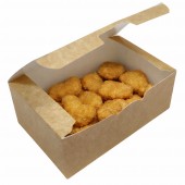 Коробка для наггетсов Eco Fast Food Box S 115х75х45 мм,350мл крафт /750