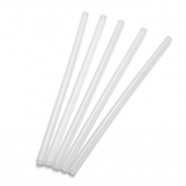 Трубочки коктейльные прямые Прозрачные 8*240 мм (250 штук в упаковке) /23
