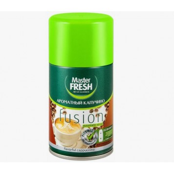 Сменный баллон для автоматического освежителя Master Fresh Ароматный капучино 250 мл/12