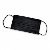 Маска одноразовая (черная) №50/1000