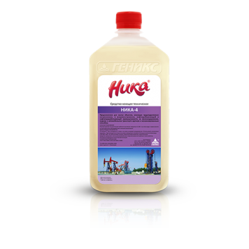 Средство для машинной и ручной мойки полов в технических и ремонтных зонах Ника-4 1 л (концентрат)/1