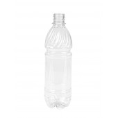 Бутылка пластиковая с крышкой 0,5л d=28 узкое горло /100