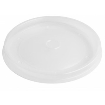 Крышка пластиковая для контейнера бумажного для супа Complement 440 мл d=97 мм РР 50 шт /400
