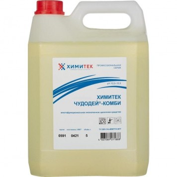 Средство для мойки пищевого оборудования Химитек Чудодей-Комби 1 л (концентрат)-1