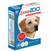 Мультивитаминное лакомство c морскими водорослями для собак ДОКТОР ZOO Здоровая собака 90 шт