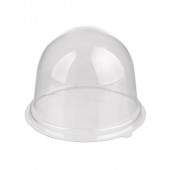 Купольная крышка для десерта ПР-Т-85К, прозрачная /65/390