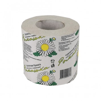 Туалетная бумага на втулке Стандарт 110гр 1-слойная 1/48