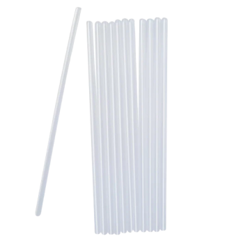 Трубочки коктейльные прямые Прозрачные 5*210 мм (250 штук в упаковке) /48