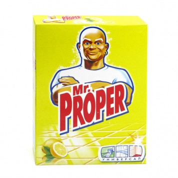 Универсальное чистящее средство - порошок Мистер Пропер 400г Лимон Универсал /22/