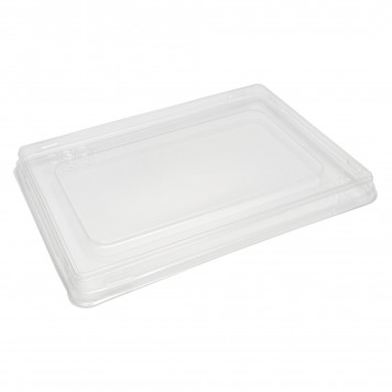 Крышка плоская к салатнику OSQ OpSalad 900, 900 мл прозрачная 50/400