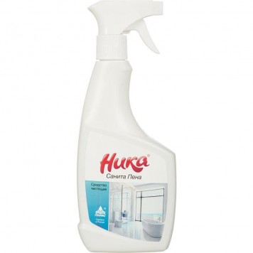 Средство для мытья сантехники НИКА–САНИТА ПЕНА 0,5л (курок)/15