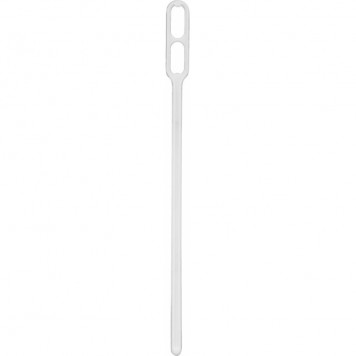 Размешиватель пластиковый 13 см белый 500 штук в упаковке /упак