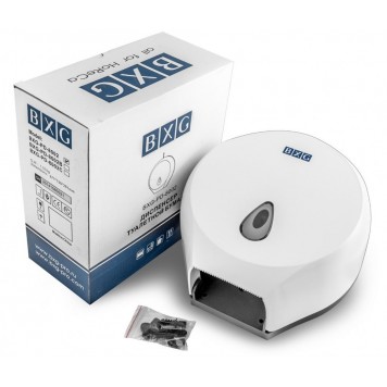 Диспенсер для туалетной бумаги пластик BXG-PD-8002, белый-2