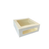 Короб для торта Cake Window White 260х260х100 /15/75