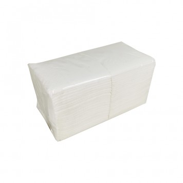 Салфетки бумажные 24x24 см, 2 слоя, 250 листов, белые