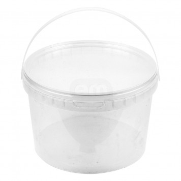 Ведро с ручкой ВК-ПП-ПЩ d=128 мм, 1 л /360