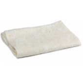 Ткань для пола (холстопрошивная салфетка, белая оверложенная ХПП), 100х80 см, 20 штук в упаковке