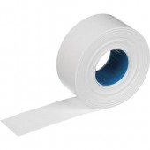 Этикет-лента 26х16 белая прямая