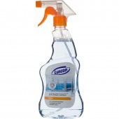 Спрей для мытья стекол, окон, зеркал с нашатырным спиртом Luscan, 500 мл/12