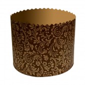 Форма бумажная для кулича (d70,h60) 100гр/2000