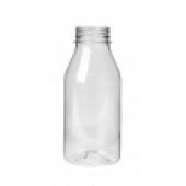 Бутылка пластиковая с крышкой круглая 330 мл d=38 широкое горло /150
