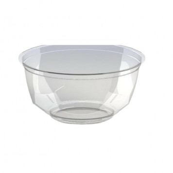 Креманка одноразовая круглая КД-117 110х110х45 мм, прозрачная d=110 мм /1000