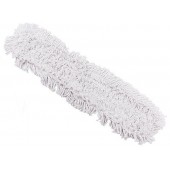 Насадка МОП плоская для швабры флаундера 80 см, х/б+полиэстер, карман