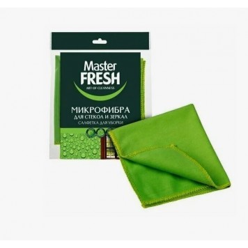 Салфетка микрофибра Мастер Фреш 30х30 см 230 г/кв.м 1 шт в уп