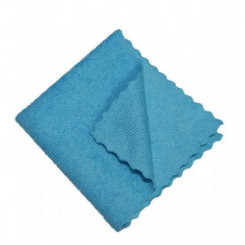 Салфетка микрофибра 25х25см универсальная Complement голубая/200