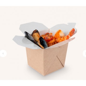 Упаковка для лапши wok 700 мл. крафт OSQ Noodles XL/ 360
