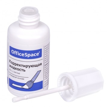 Корректирующая жидкость OfficeSpace, 20мл, водная-1