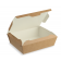 Контейнер бумажный Ланч-бокс OSQ Lunch M 600мл, 150х100х50 мм крафт /25/500