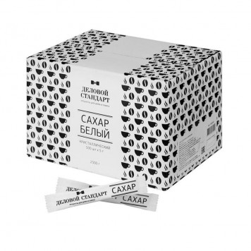 Сахар порционный стик 5 г (500 штук в упаковке)