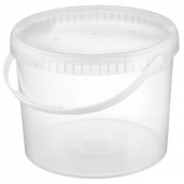 Ведро с ручкой ВК-ПП-ПЩ d=128 мм, 550 мл /500 Ведро с ручкой ВК-ПП-ПЩ d=128 мм, 550 мл /500