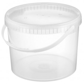 Ведро с ручкой ВК-ПП-ПЩ d=128 мм, 550 мл /500