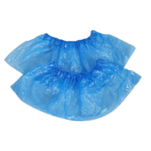 Бахилы полиэтиленовые ЭКОНОМ 0,017мм голубые, 50 пар в упаковке /50уп в кор