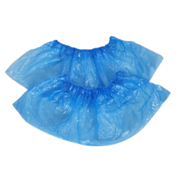 Бахилы полиэтиленовые ЭКОНОМ 0,017мм голубые, 50 пар в упаковке /50уп в кор