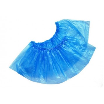 Бахилы полиэтиленовые ЭКОНОМ 0,017мм голубые, 50 пар в упаковке /50уп в кор-1