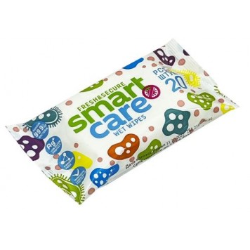 Салфетки влажные Smart Care 20 шт./12