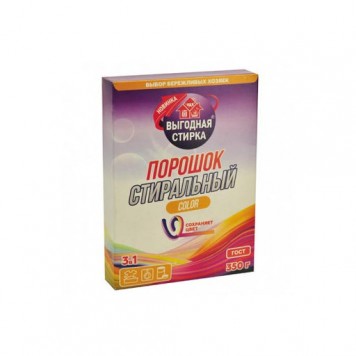 Стиральный порошок 350г Выгодная стирка Универсал/20
