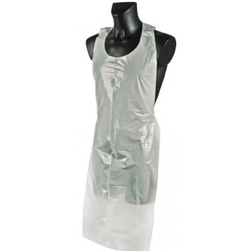 Фартук одноразовый ЭКОНОМ 75*120 п/э 100 шт/упак /10