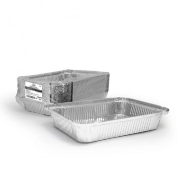 Форма алюминиевая прямоугольная 1040 мл  R29L (225x175x35мм) / 400