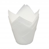Форма бумажная для маффина Тюльпан белый d50х70мм (250/4000шт.)