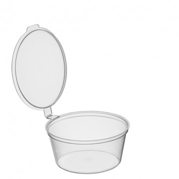 Соусник с внутренним закрытием 50мл ПП арт.производителя 1242 (80 штук в упаковке) /1200