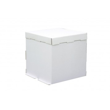 Коробка для торта белый 420х420х450 мм /10