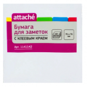 Блок самоклеящийся Attache 76х76 мм 100 листов