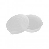 Крышка полиэтиленовая прозрачная на банку d=82 мм / 150