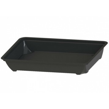 Контейнер дно для суши и роллов КД-007, 222х161х49 мм черный /500